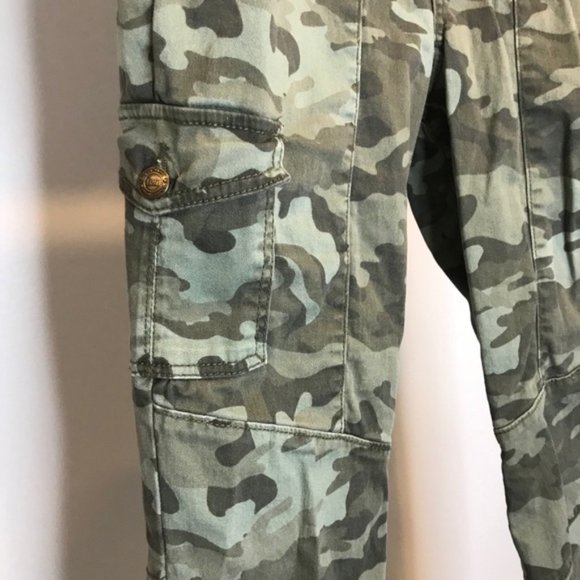Lei Camo Cargo Pants Exc Cond Size 11 - Picture 2 of 6